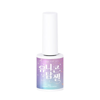 DGEL : Non-Wipe Unicorn Glitter Top Coat