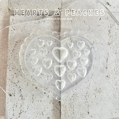 Hearts & Peaches Silicone Mold