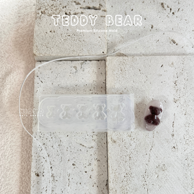 Teddy Bear Silicone Mold (3 Types)