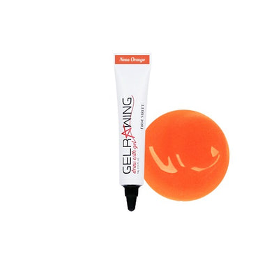 Gelrawing - Neon Orange