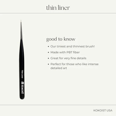 KOKOIST - Thin Liner Brush