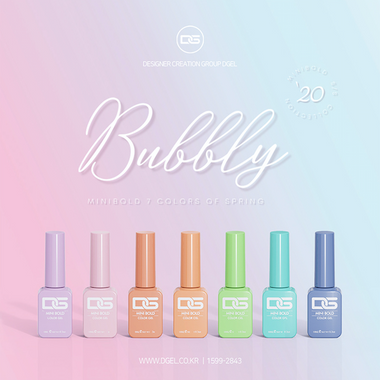 DGEL Mini Bold : Bubbly Collection