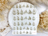Glitter Flames Stickers