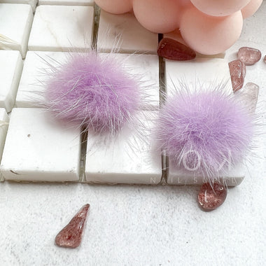 Fuzzy Pompom Magnetic Charm
