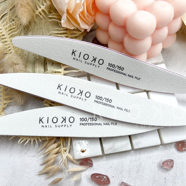 100/150 Grit S-Wave Nail Files