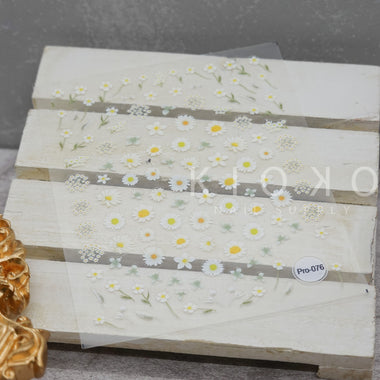 Cute Daisy & Baby’s Breaths Stickers