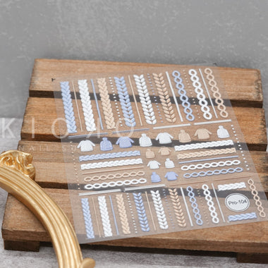 Winter Sweater Knit Stickers