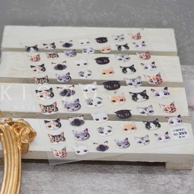 Cartoon Cats Stickers