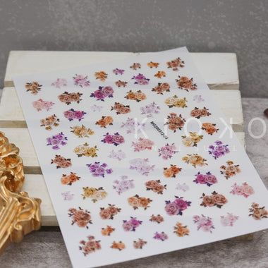 Floral Roses Stickers