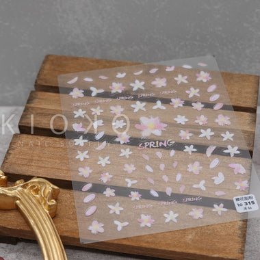 Sweet Flower Petal Stickers