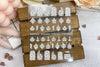 White Antique Lace Stickers