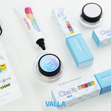 VALLA : MISSION POWER CLEAR- Clear Gel + Chrome Powder