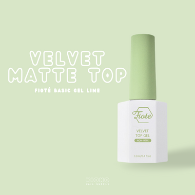 FIOTÉ: Velvet Matte Top Gel (NEW)