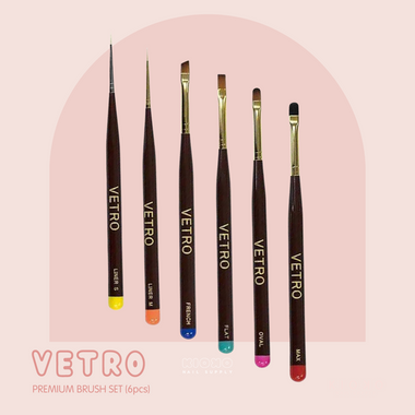 VETRO Brushes - Full Set (6 pieces)