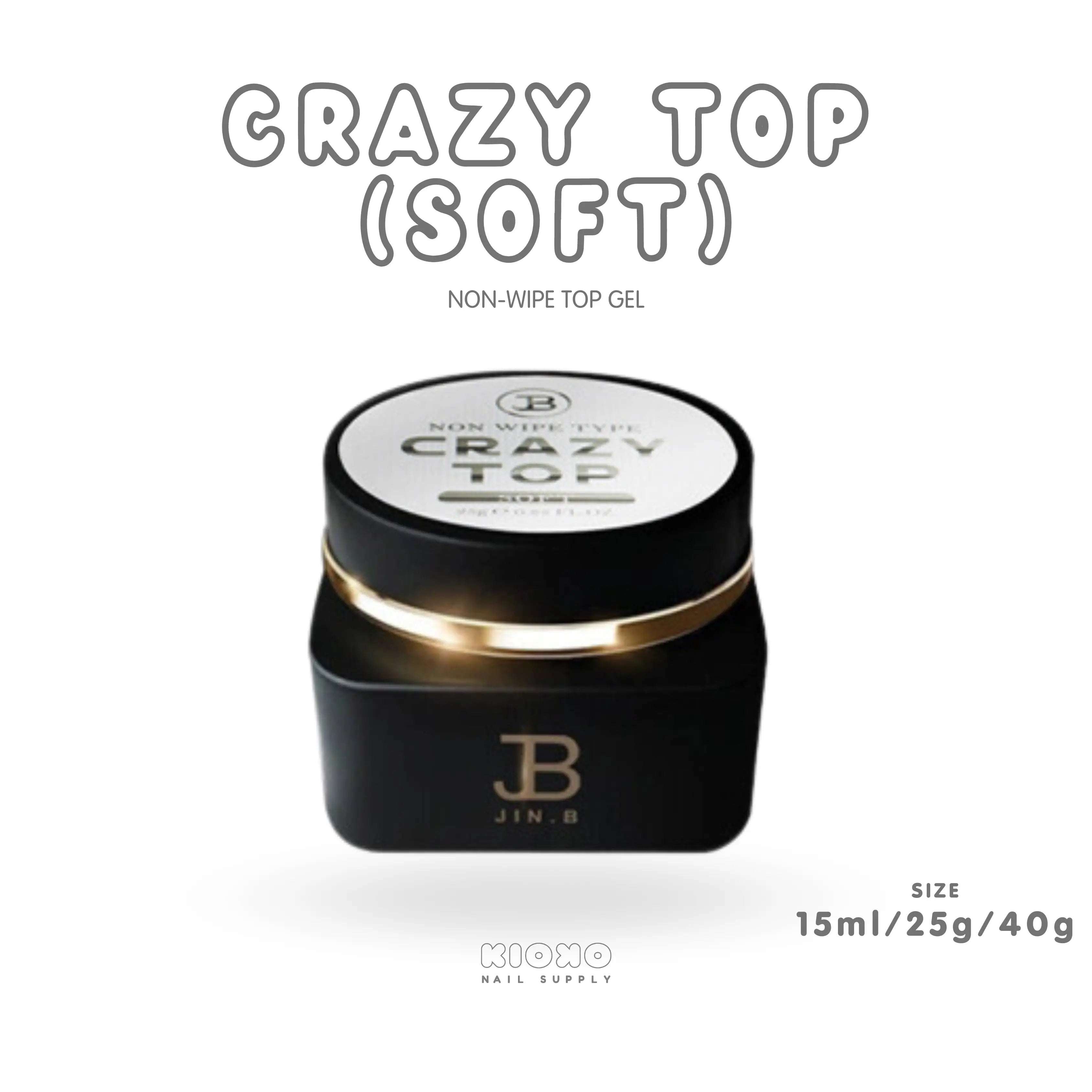 JIN.B : Crazy Top Gel (Soft) – KIOKO NAIL SUPPLY