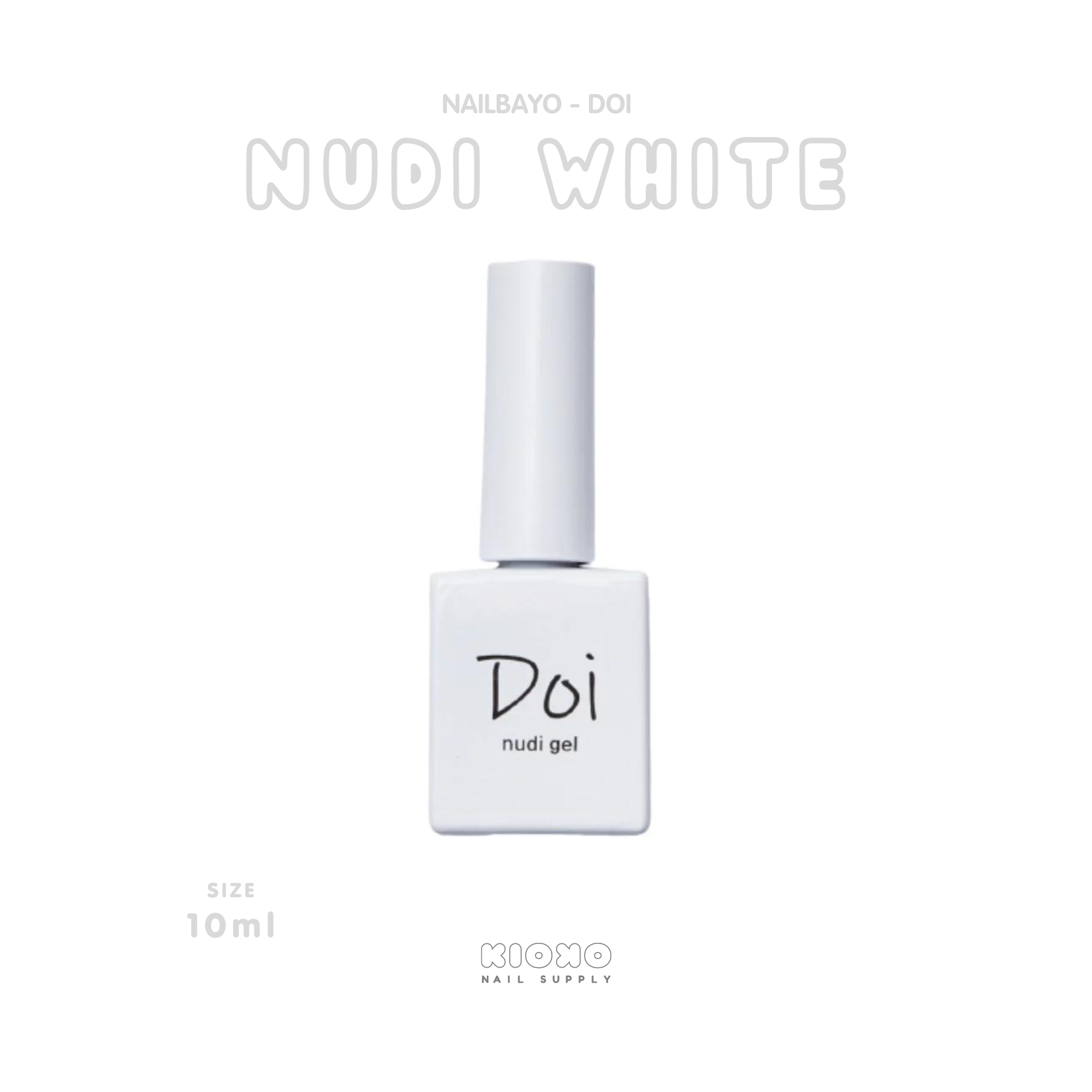 親切丁寧様お決まり＊NOEVIRCOLLAGEN WHITE GEL120g2個 NAILBAYO: Doi - Nudi White Syrup – KIOKO NAIL SUPPLY
