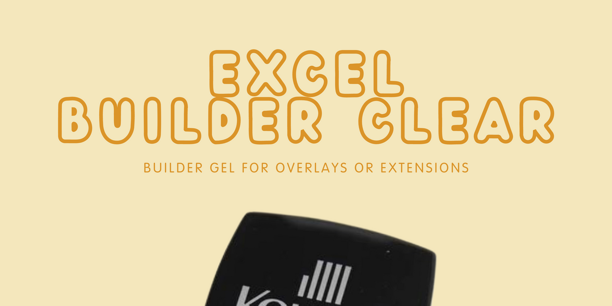 ジェルネイル・ネイルシール kokoist Excel Builder Clear 120g E-B Excel Builder Clear 4g – KOKOIST USA