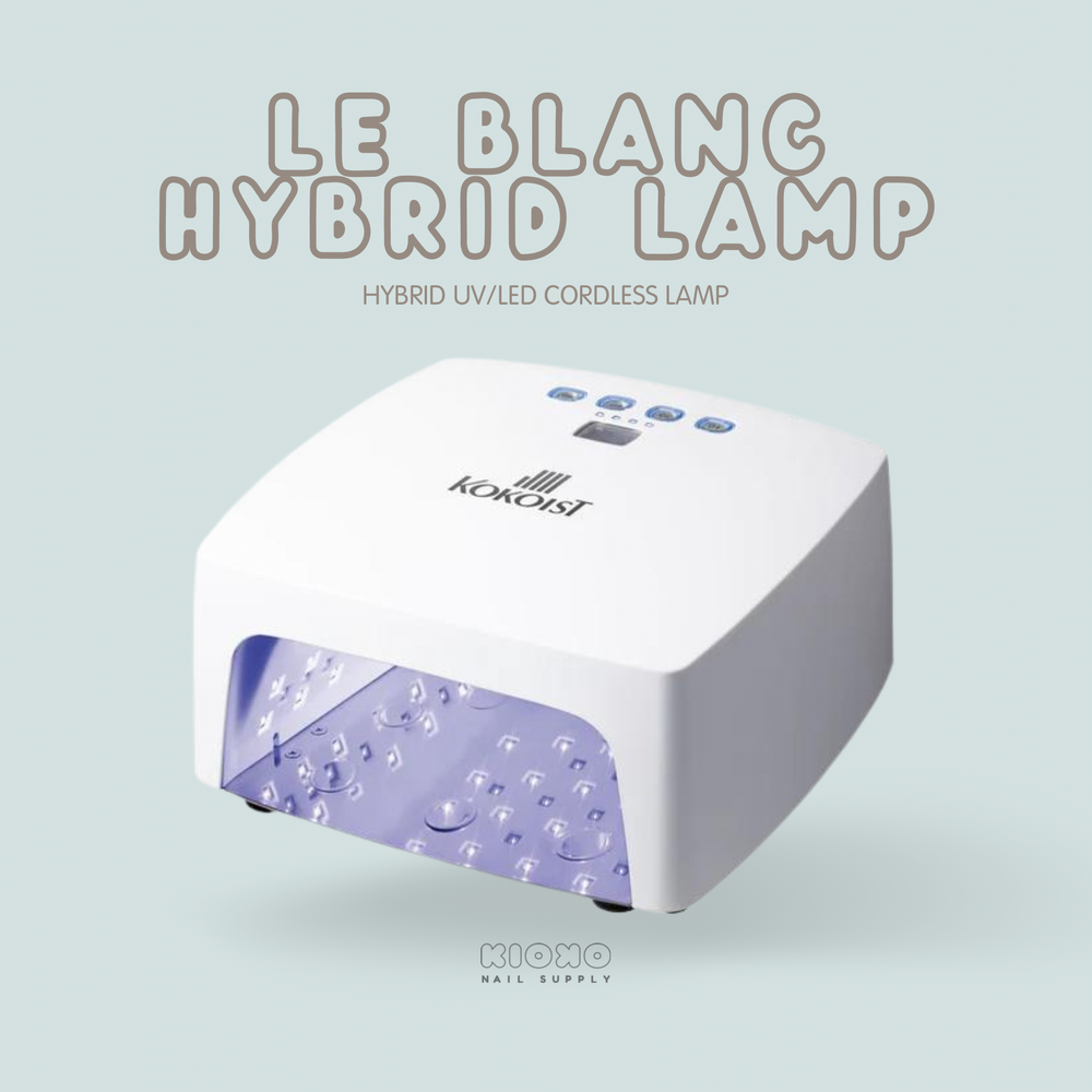 KOKOIST - Le Blanc Hybrid UV/LED Lamp (Cordless) – KIOKO NAIL SUPPLY KOKOIST - Le Blanc Hybrid UV/LED Lamp (Cordless) – KIOKO NAIL SUPPLY