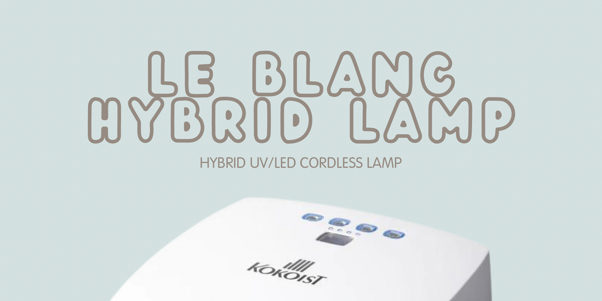 KOKOIST - Le Blanc Hybrid UV/LED Lamp (Cordless) – KIOKO NAIL SUPPLY KOKOIST - Le Blanc Hybrid UV/LED Lamp (Cordless) – KIOKO NAIL SUPPLY