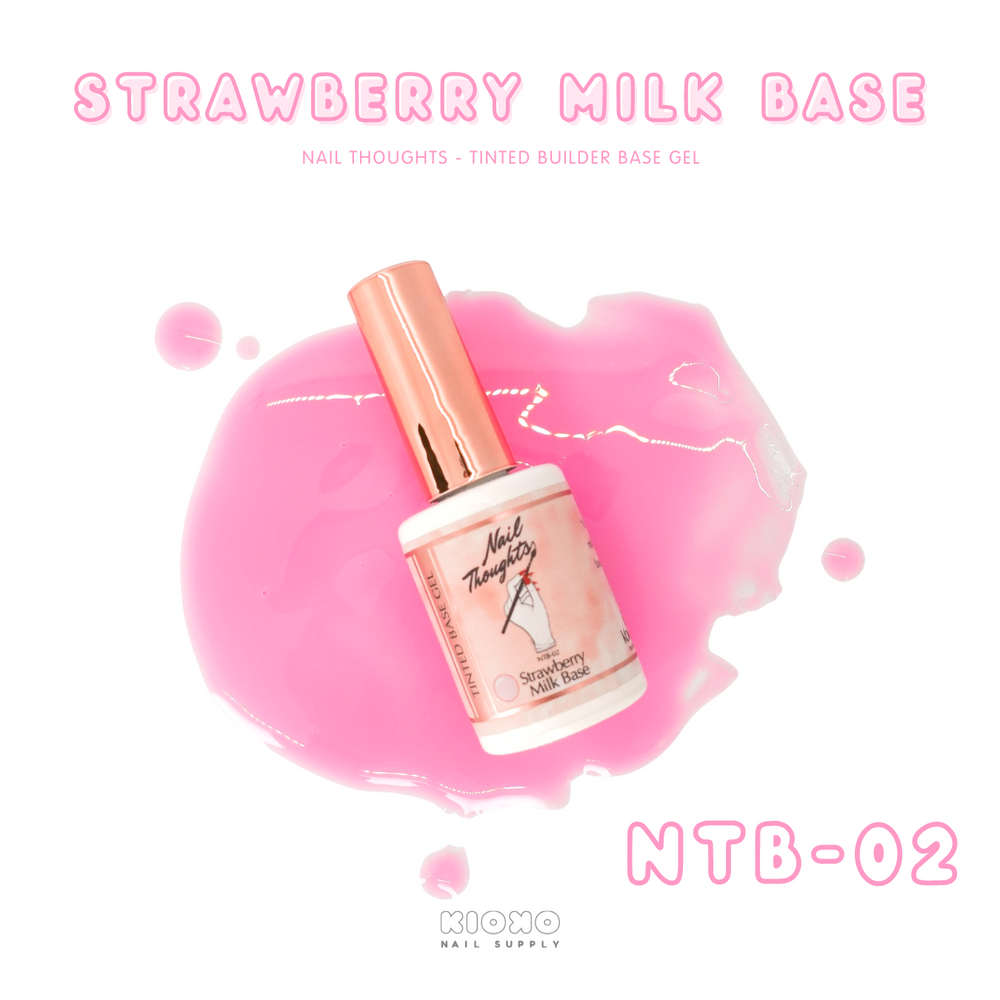 NAIL THOUGHTS - Strawberry Milk Base (NTB-02) – KIOKO NAIL SUPPLY