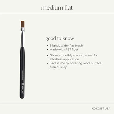 KOKOIST - Medium Flat Brush