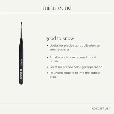KOKOIST - Mini Round Brush