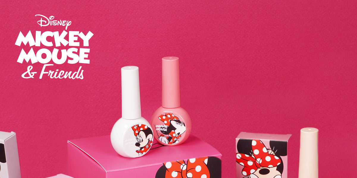 Dgel X Disney Minnie Mouse Collection Kioko Nail Supply