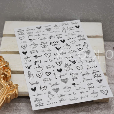 Smiley Love Stickers